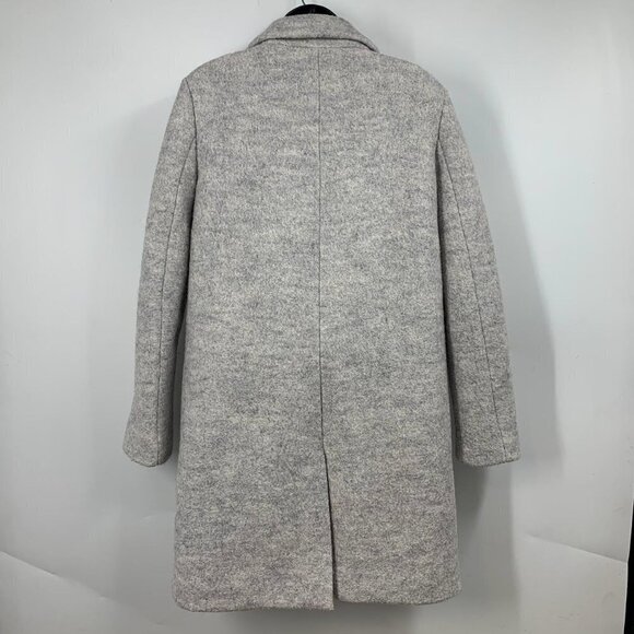 Marc New York Women's Paige Wool Blend 2 Button Notch Collar Bouclé‎ Coat Size 8 - Picture 2 of 13